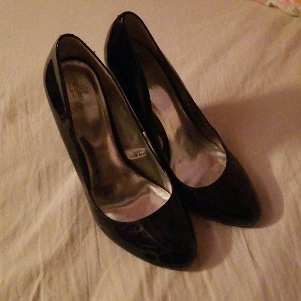 Never worn black high heels